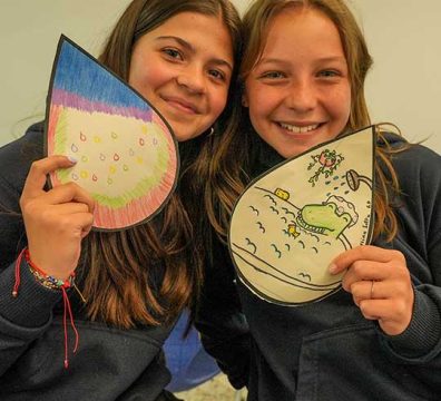 Pausas activas desarrolladas por el departamento de Apoyo Escolar del Colegio Andino