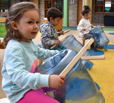Pausas activas desarrolladas por el departamento de Apoyo Escolar del Colegio Andino
