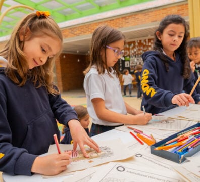Pausas creativas desarrolladas por el departamento de Apoyo Escolar del Colegio Andino
