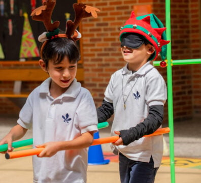 Pausas creativas desarrolladas por el departamento de Apoyo Escolar del Colegio Andino