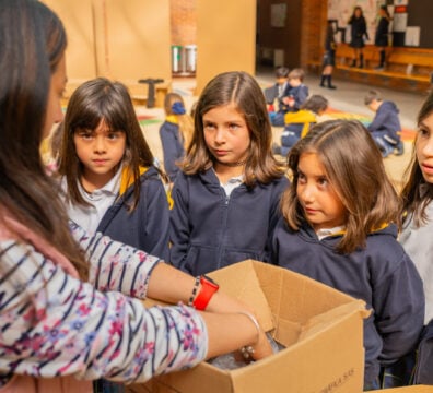 Pausas creativas desarrolladas por el departamento de Apoyo Escolar del Colegio Andino