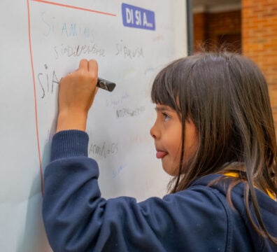 Pausas creativas desarrolladas por el departamento de Apoyo Escolar del Colegio Andino